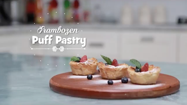 Frambozen Puff Pastry